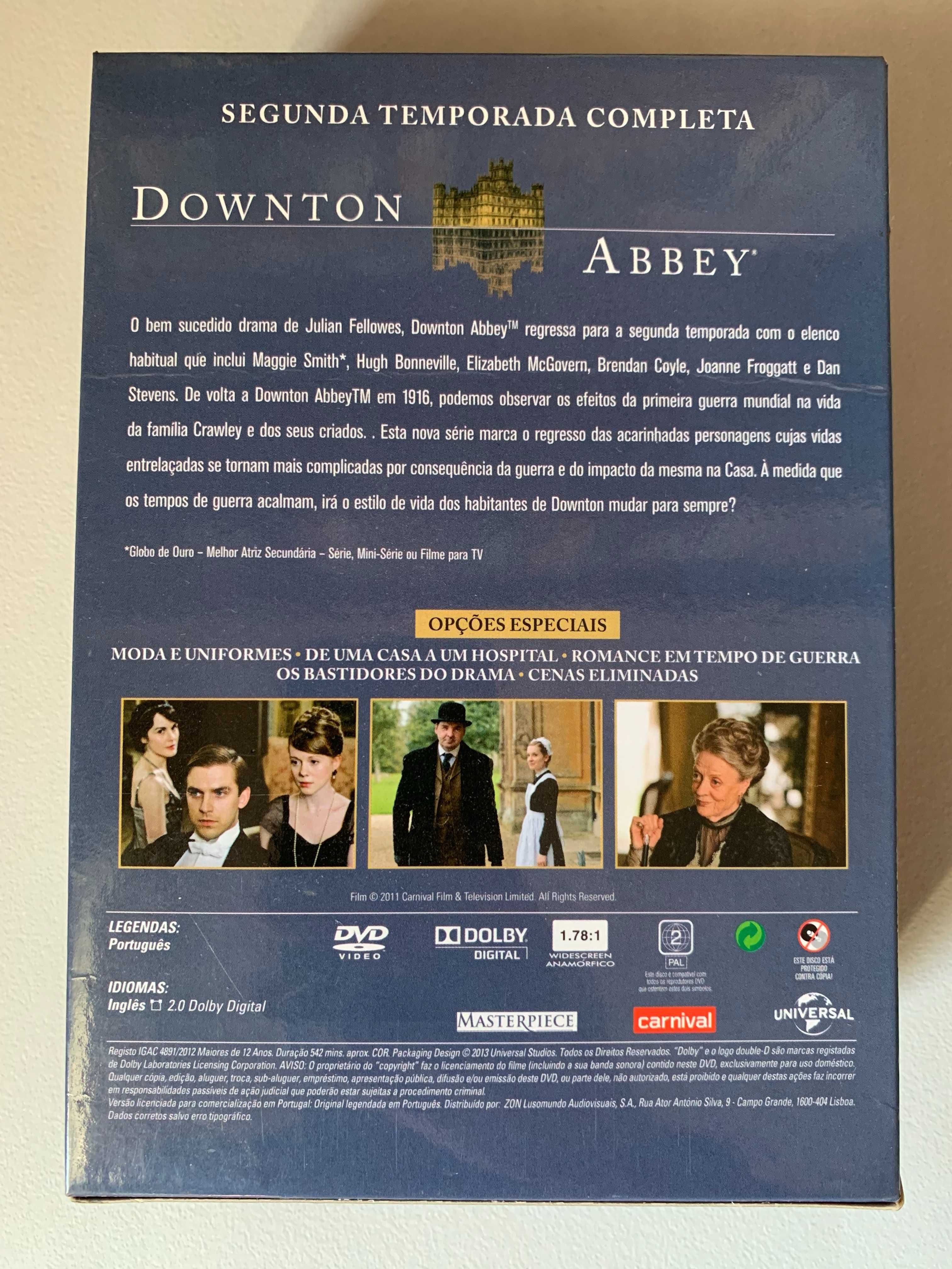 [DVD] Downtown Abbey - Segunda Temporada Completa