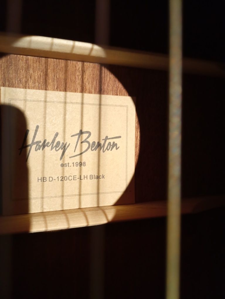 Gitara dla leworęcznych. Harley Benton leworęczna.