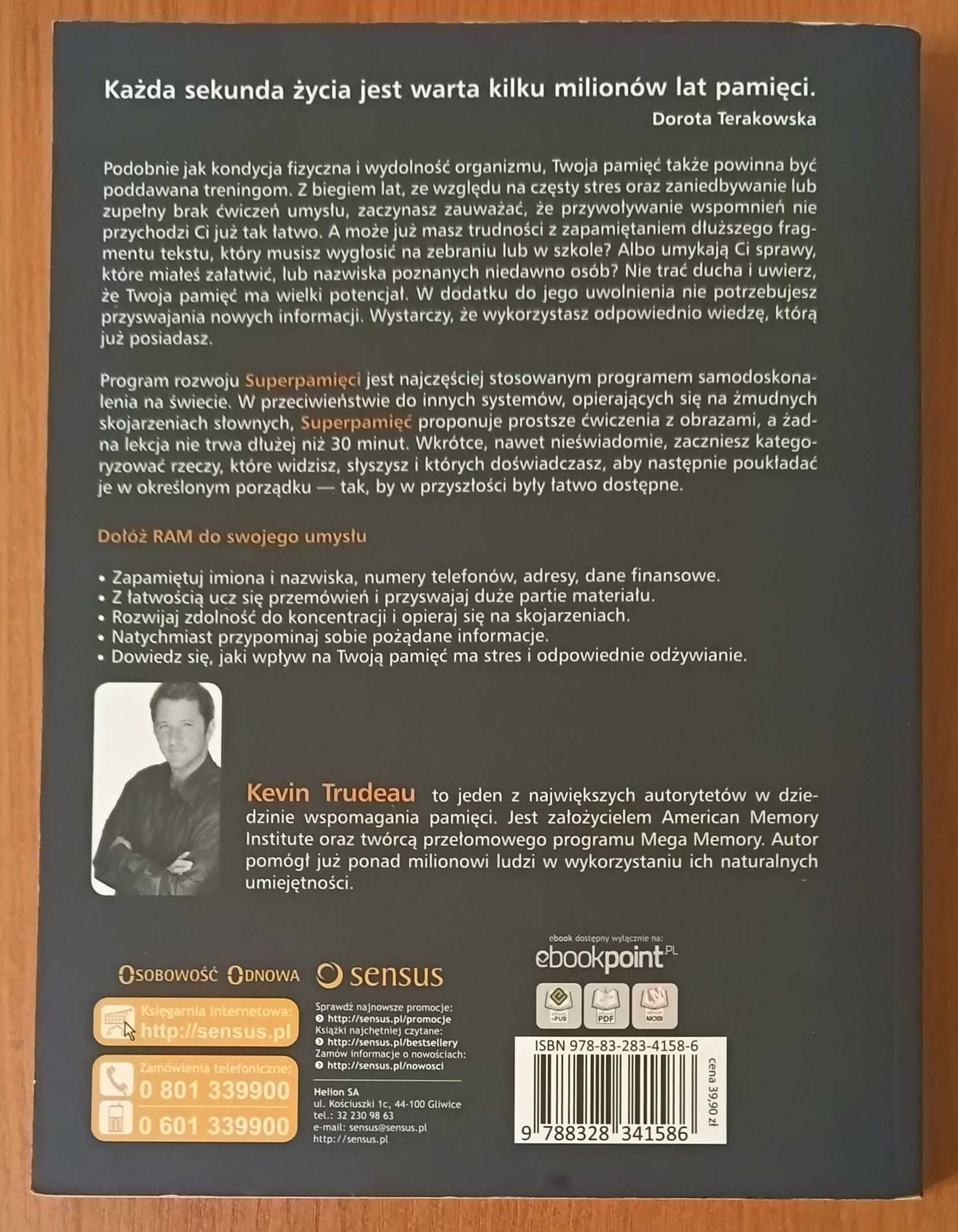 Kevin Trudeau "Superpamięć. Trening z Kevinem Trudeau"