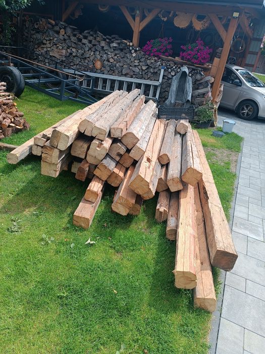 Stare belki drewno deski belka ciosane drzewo deska dekoracja vintage