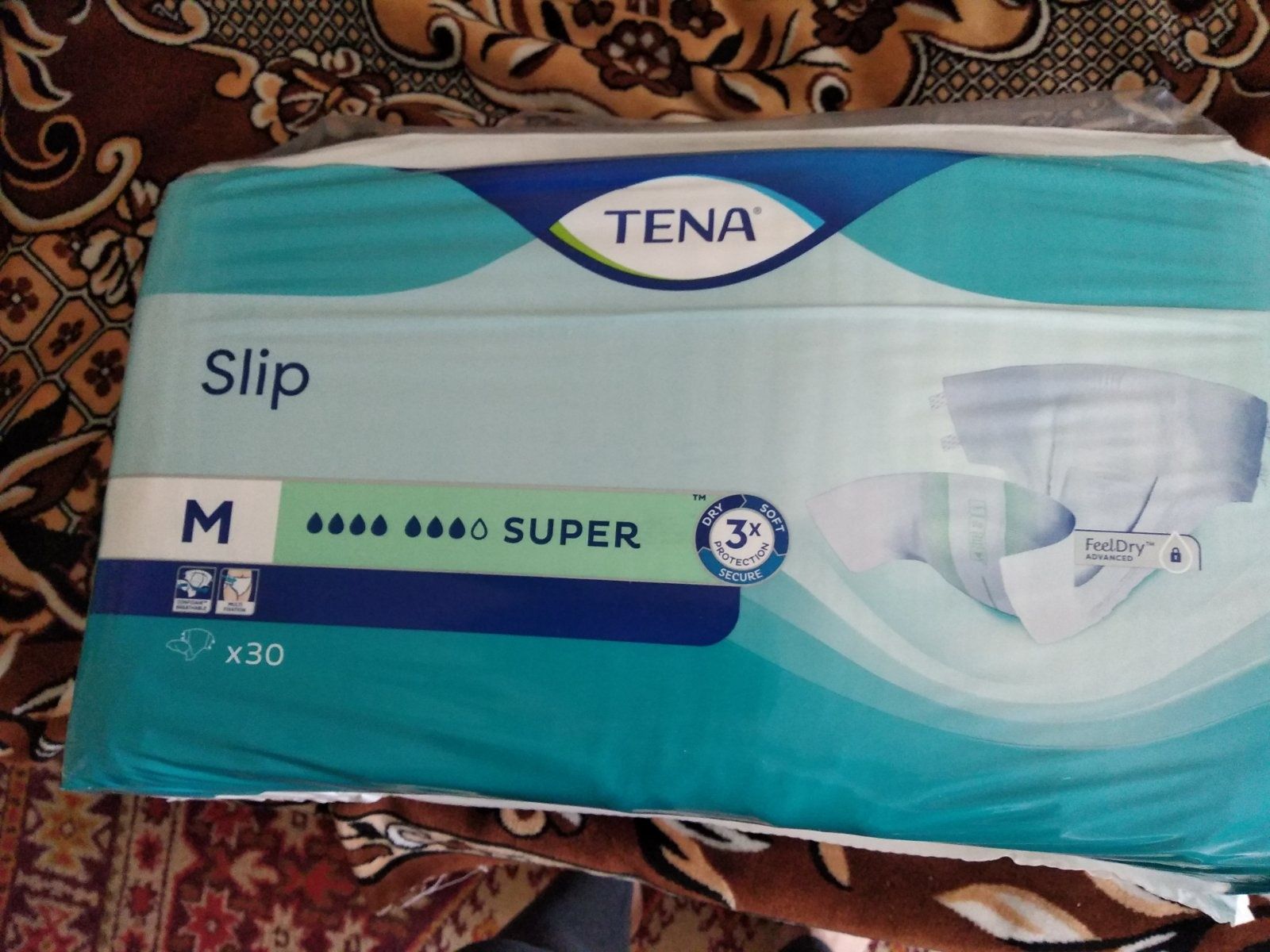 Підгузки, пелюшки, Памперсы, Подгузники для взрослых TENA SLIP SUPER М