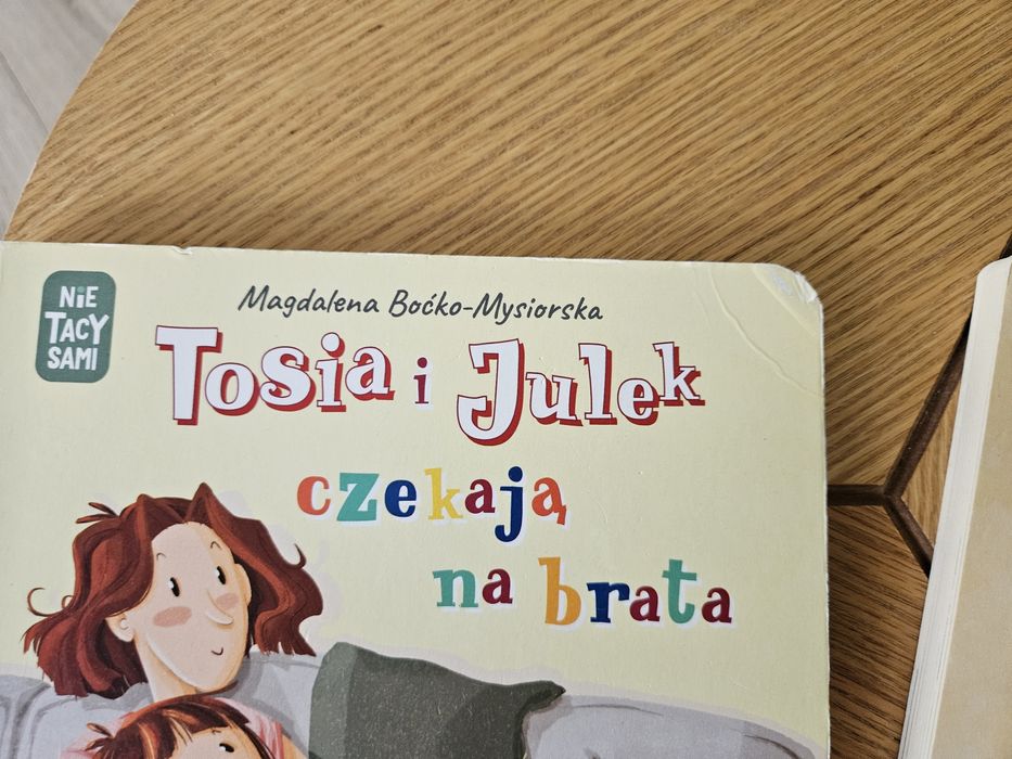 Zestaw książek Tosia i Julek