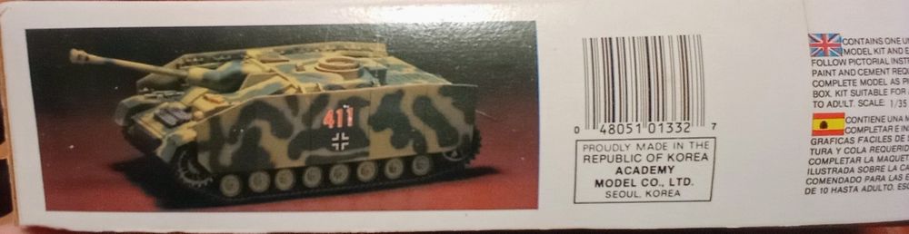 Kit minicraft 1:35 de 1987