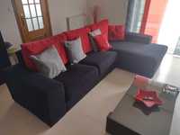 Sofa sala com c/ chaise long