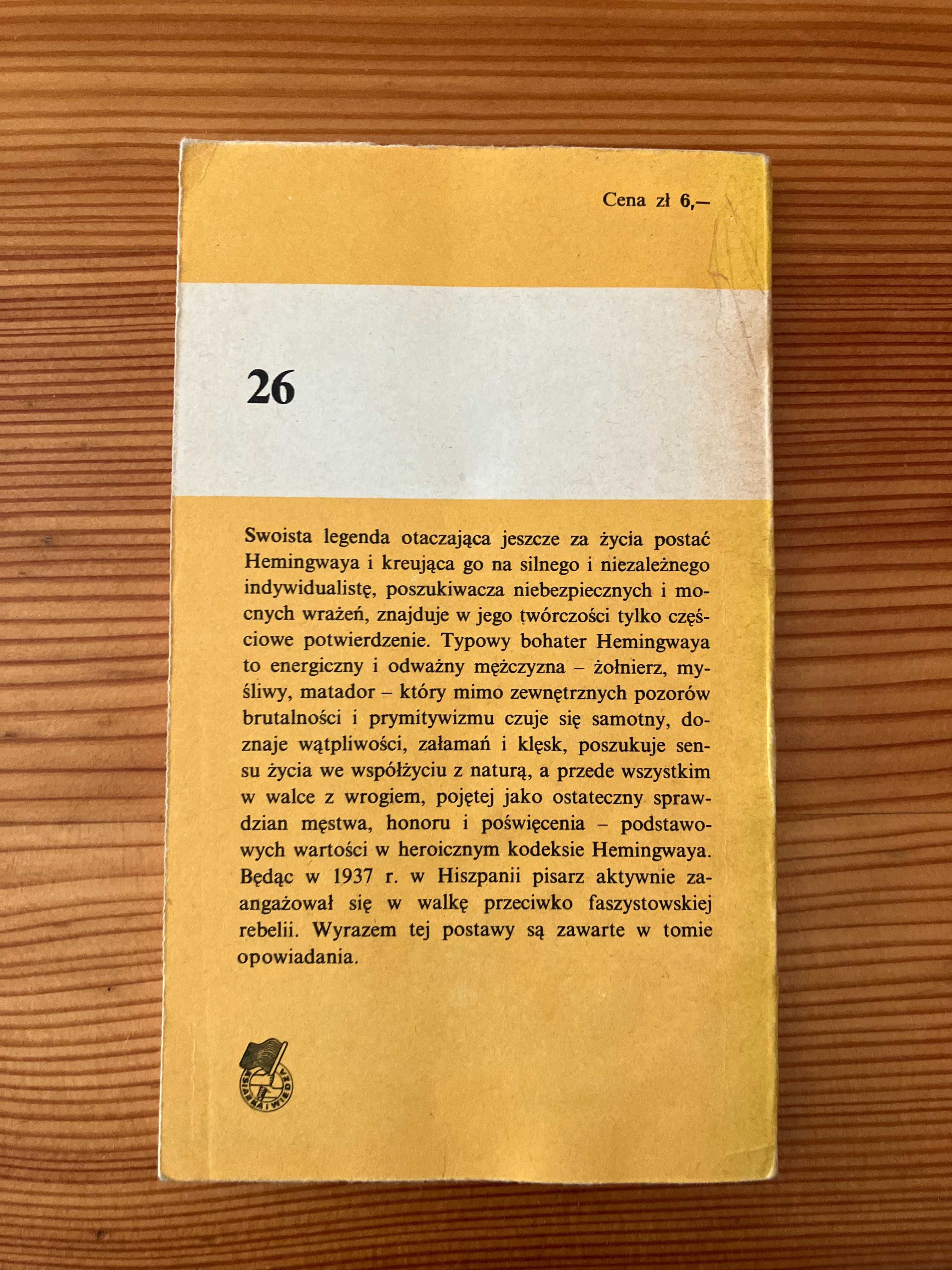 Motyl i czołg Ernest Hemingway