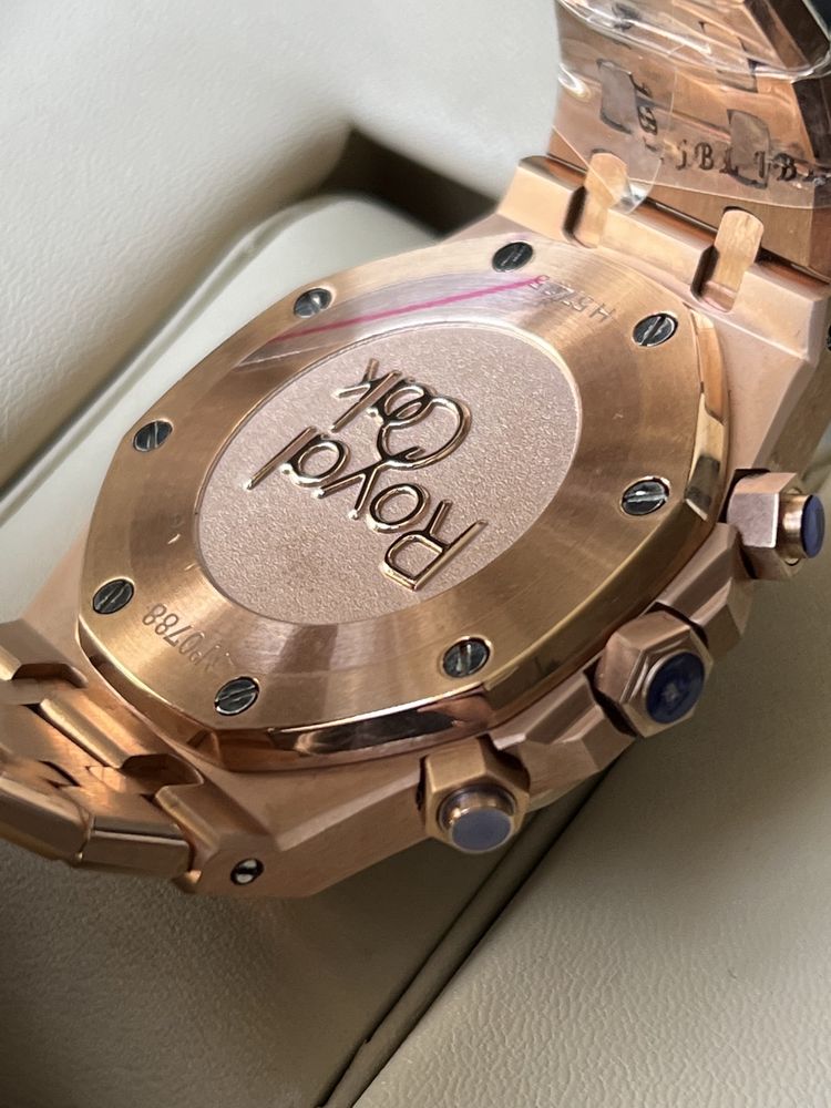 мужские наручные часы AUDEMARS PIGUET Royal Oak Chronograph gold black