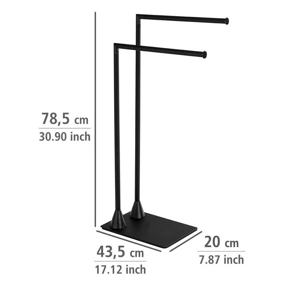 2 Toalheiros de pé / Standing towel rack x2