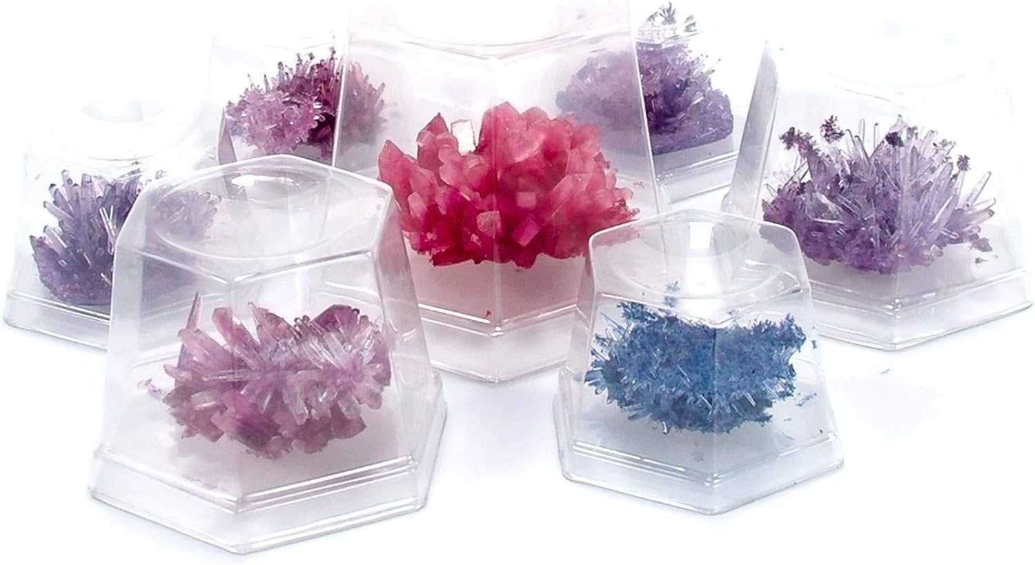 Набор опыты с кристаллами, вырасти 7 кристаллов Crystal Science Kit