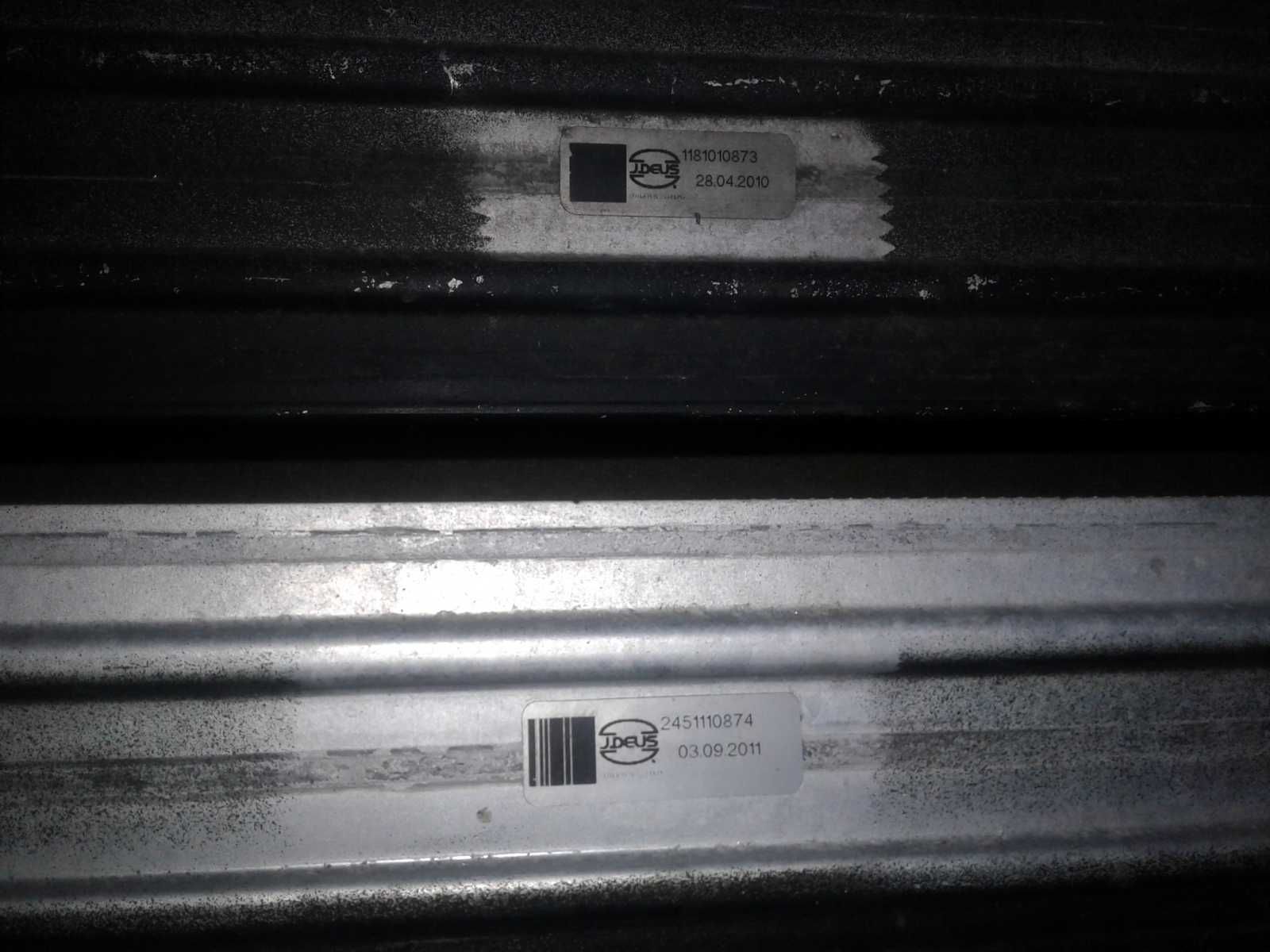 AUDI RS3 8P FL Atrapa Ramka Blenda Pod Tablice Na Belkę Pod Zderzak