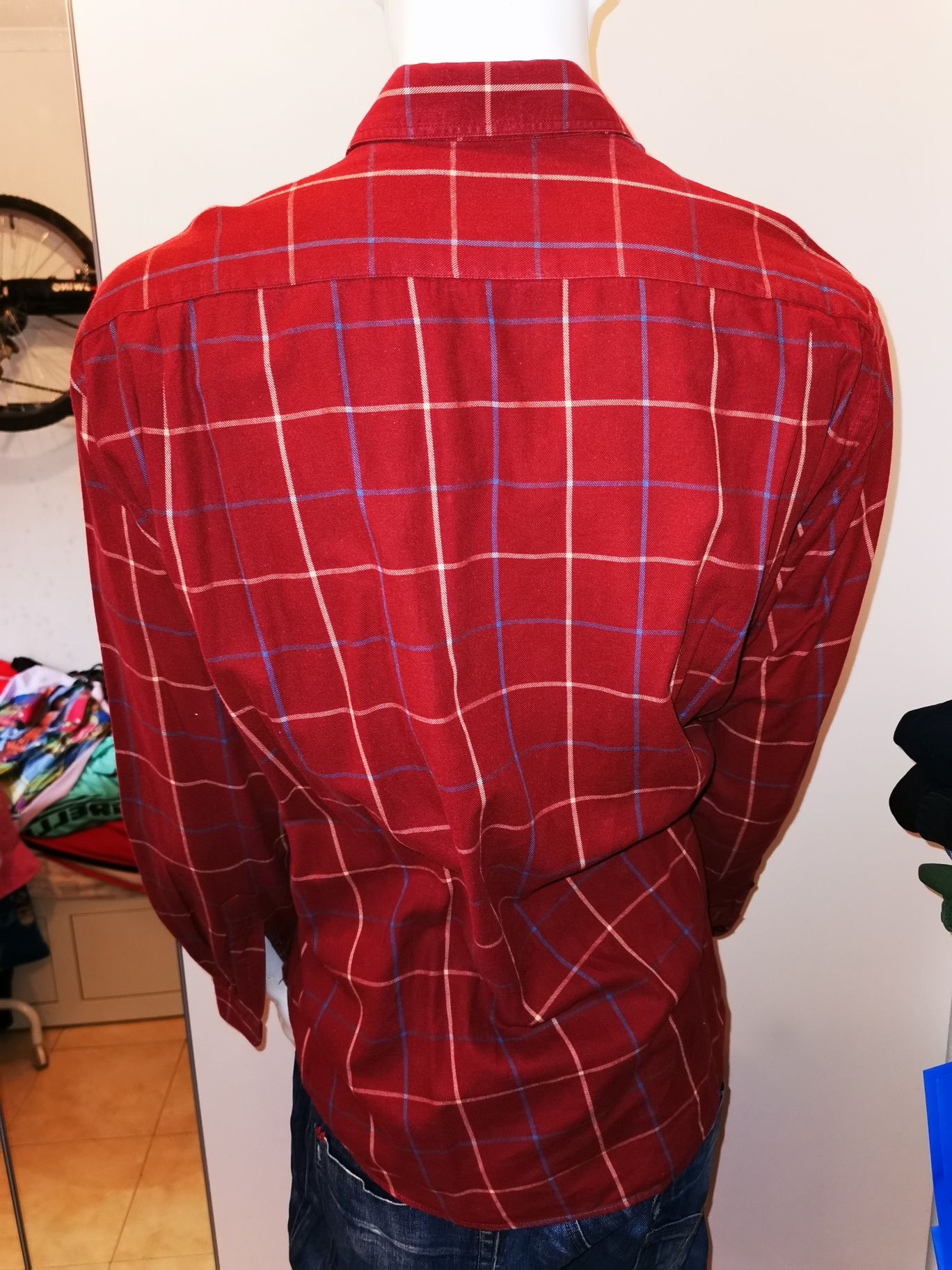 Camisa de Manga Comprida Zara Tamanho XL