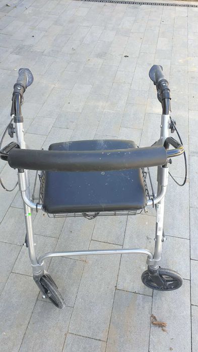 Chodzik  czterokołowy RF615 Wózek Reha Fund Denver Premium
