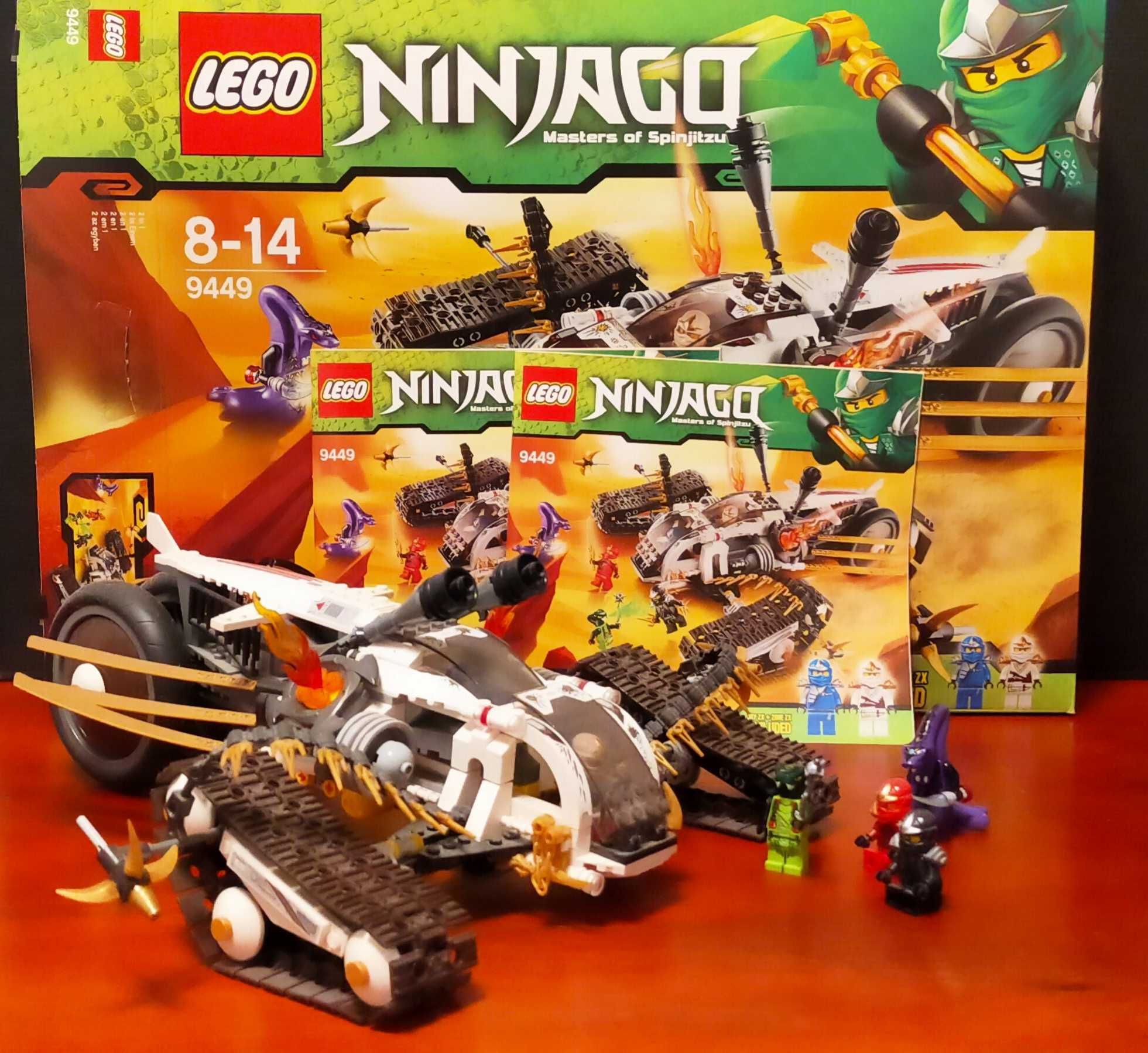 LEGO 9449 Ninjago Pojazd Ultradźwiękowy