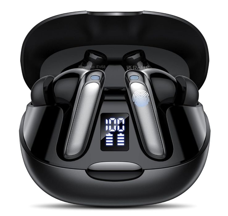 Puqo EV68 Słuchawki do tłumaczenia języków AI 3w1 164 języki BT 5,3