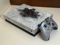 Konsola XBOX ONE X 1TB z Padem Napędem Edycja Limitowana Gears of War