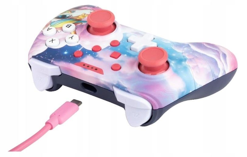 kontroler przewodowy konix do nintendo switch, kabel 3 m