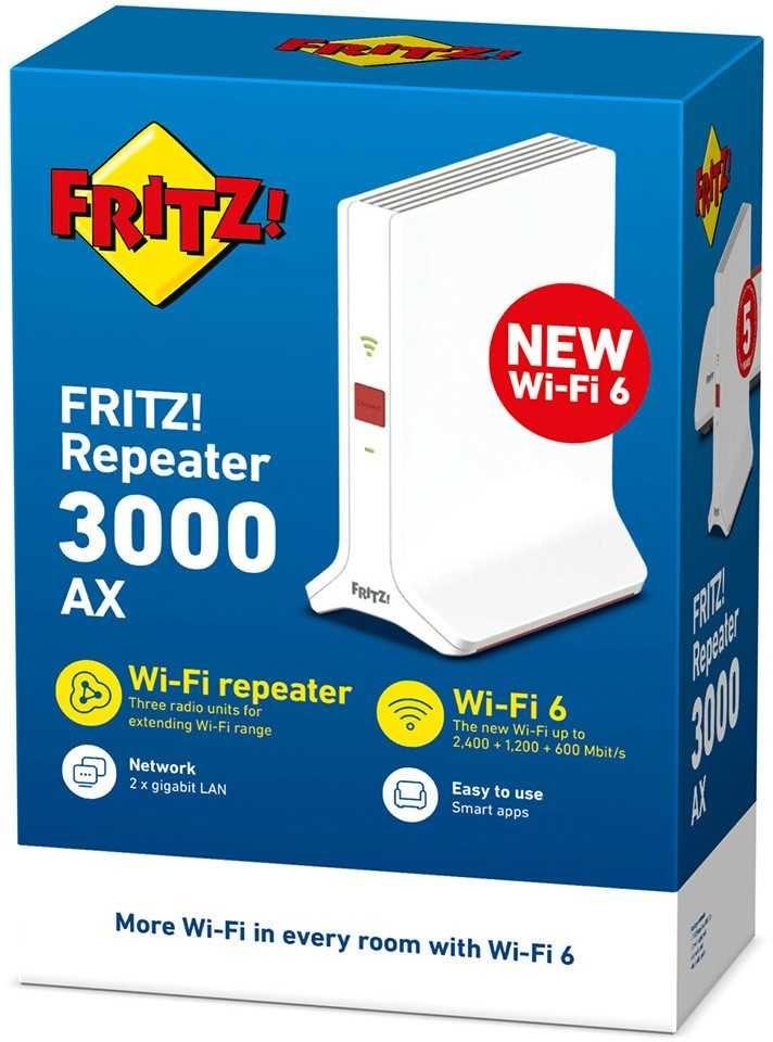 Ретранслятор AVM FRITZ! Repeater 3000 AX
