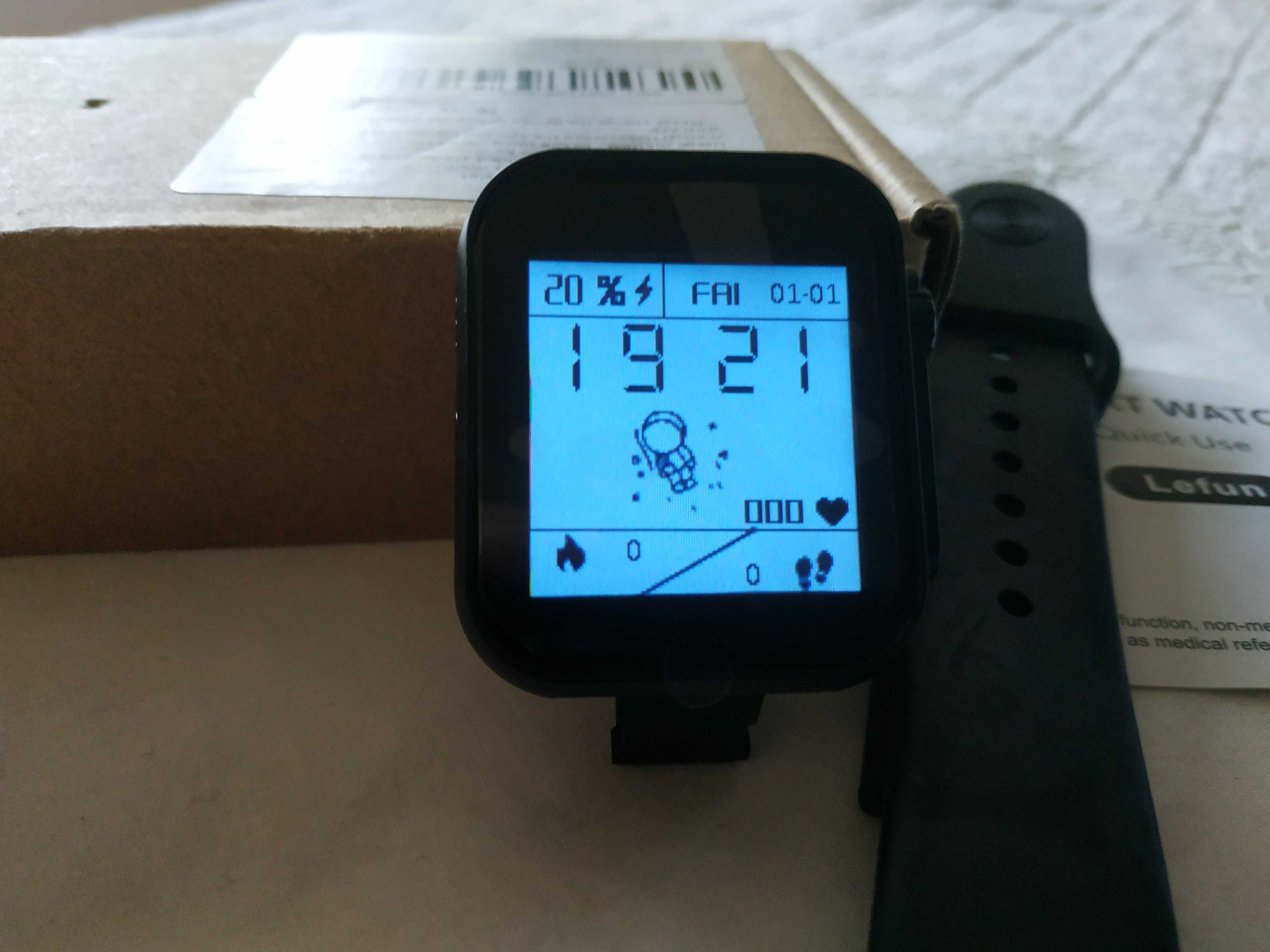 Smart Watch D18 bransoleta ze smartwatchem polskie menu