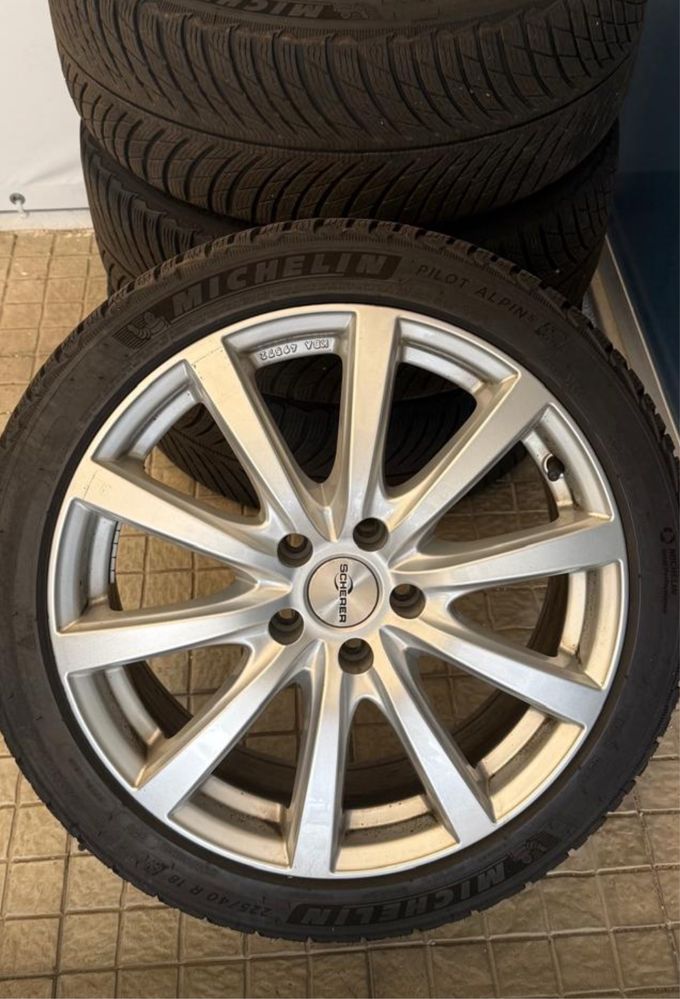4 Jantes 18” com Michelin 225/40 R18