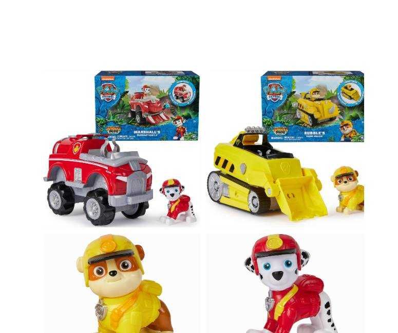 Hабір Paw Patrol  Jungle pups Щенячий Патруль Цуценята в джунглях