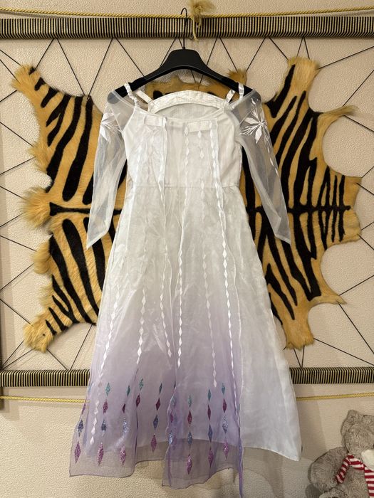 Платье карнавальное эльза disney frozen elza 7-8 років