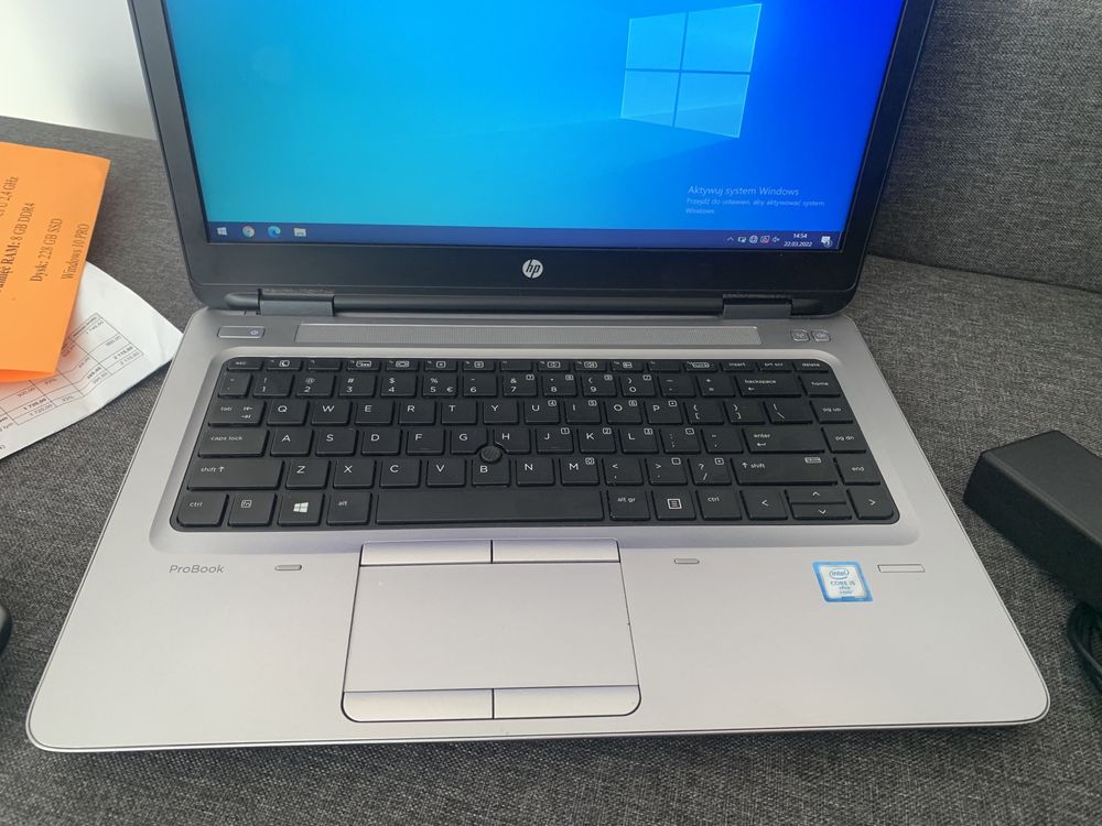 Hp ProBook 640/intel Core i5/8144MB/SSD 250GB/GW 22MC/Wys/Modem 4G LTE