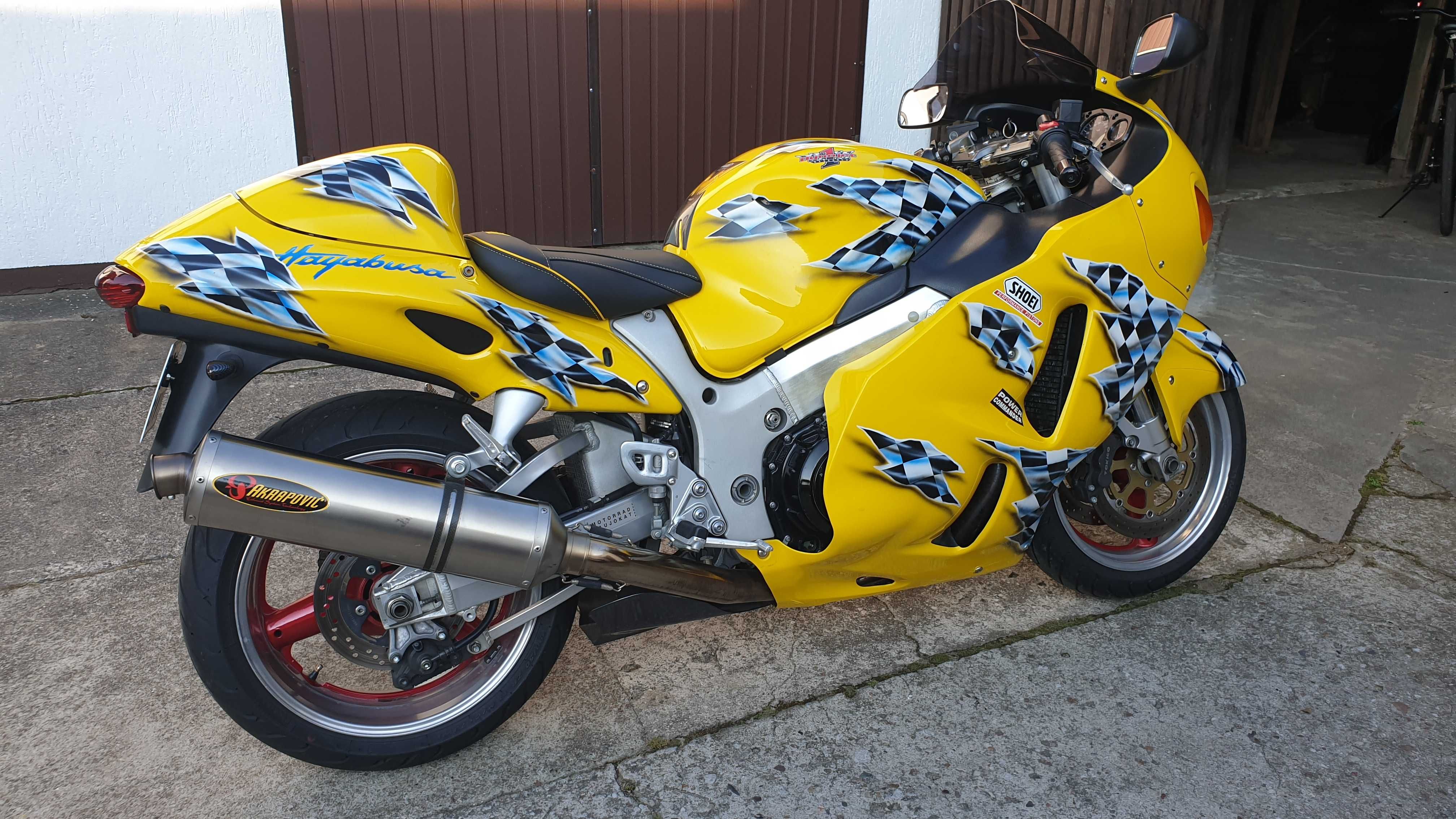 Suzuki gsx 1300r Hayabusa,  Akrapović. bdb stan.
