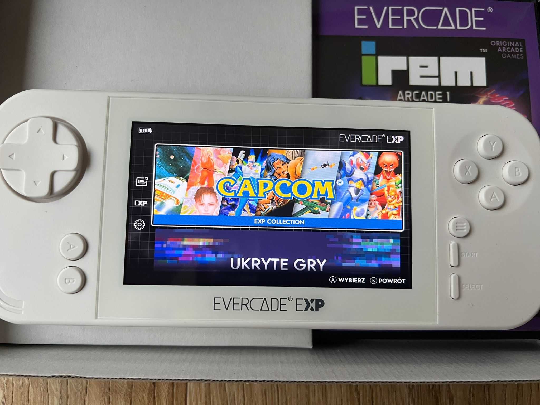 Konsola Evercade EXP - capcom irem - Nowa