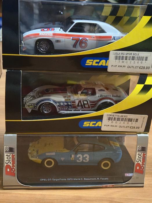 20 metros pista e carros scalletrix