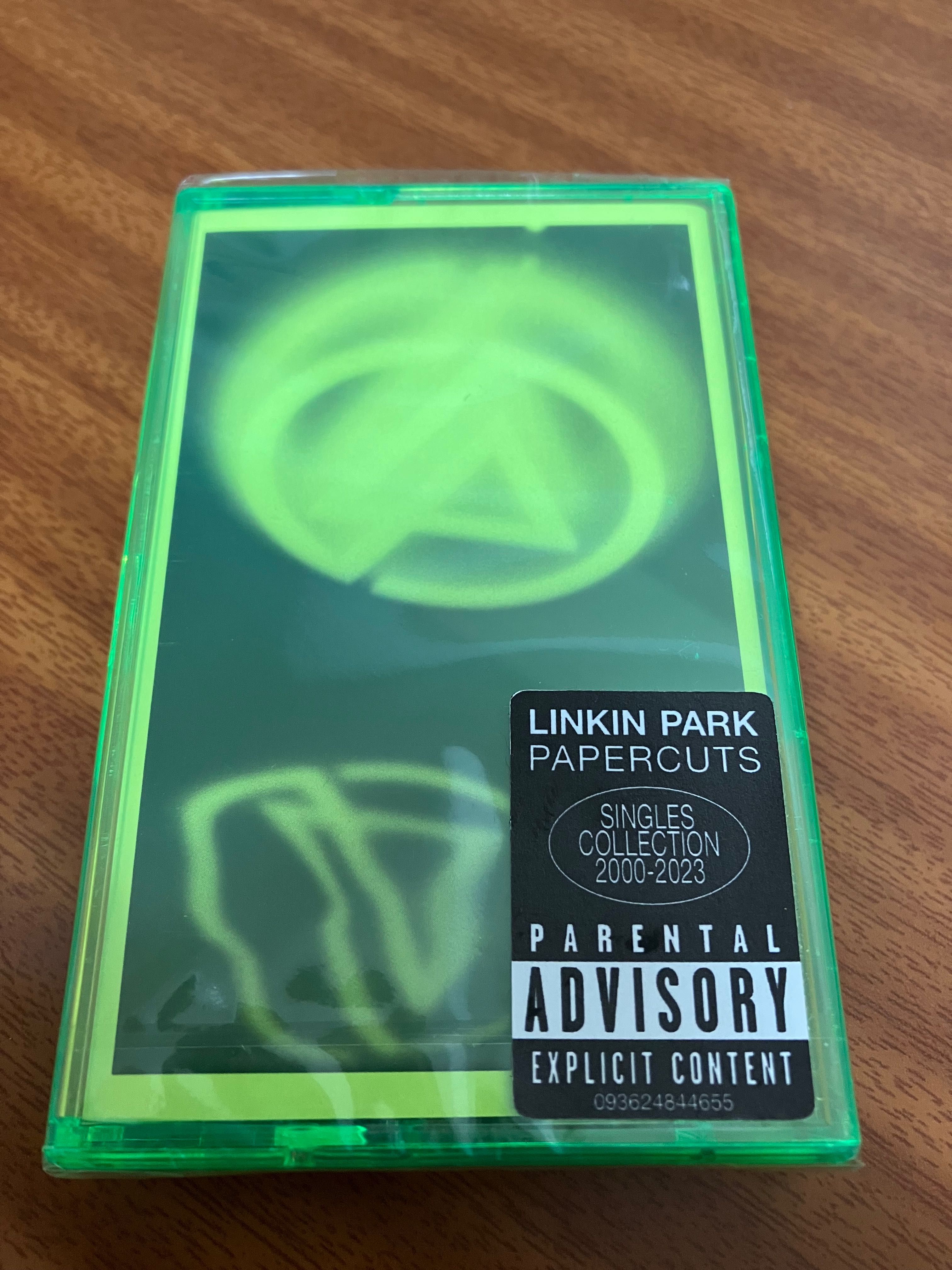 Linkin Park - Papercuts - Cassete K7 2024 (ver descrição)