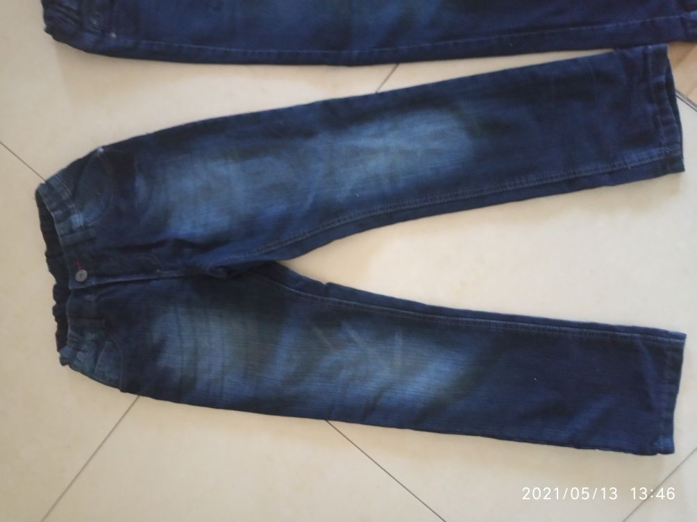 Spodnie dżinsy jeansy Lidl Pepperts rozm. 140 cm