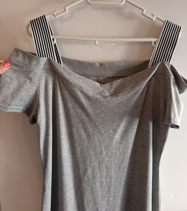 Vestidos cinzentos L/XL