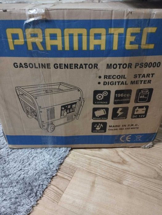 Бензиновий генератор PRAMATEC PS-9000 2,5 квт 3 фазний