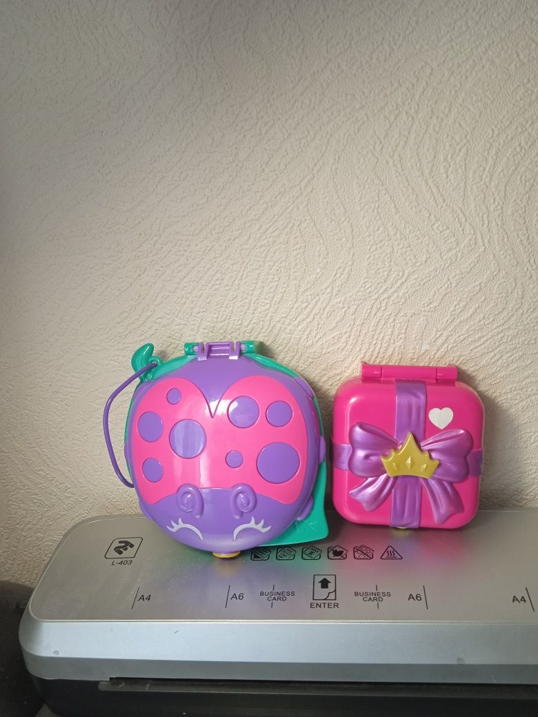 Іграшка Polly pocket подарунок і сонечко поллі покет