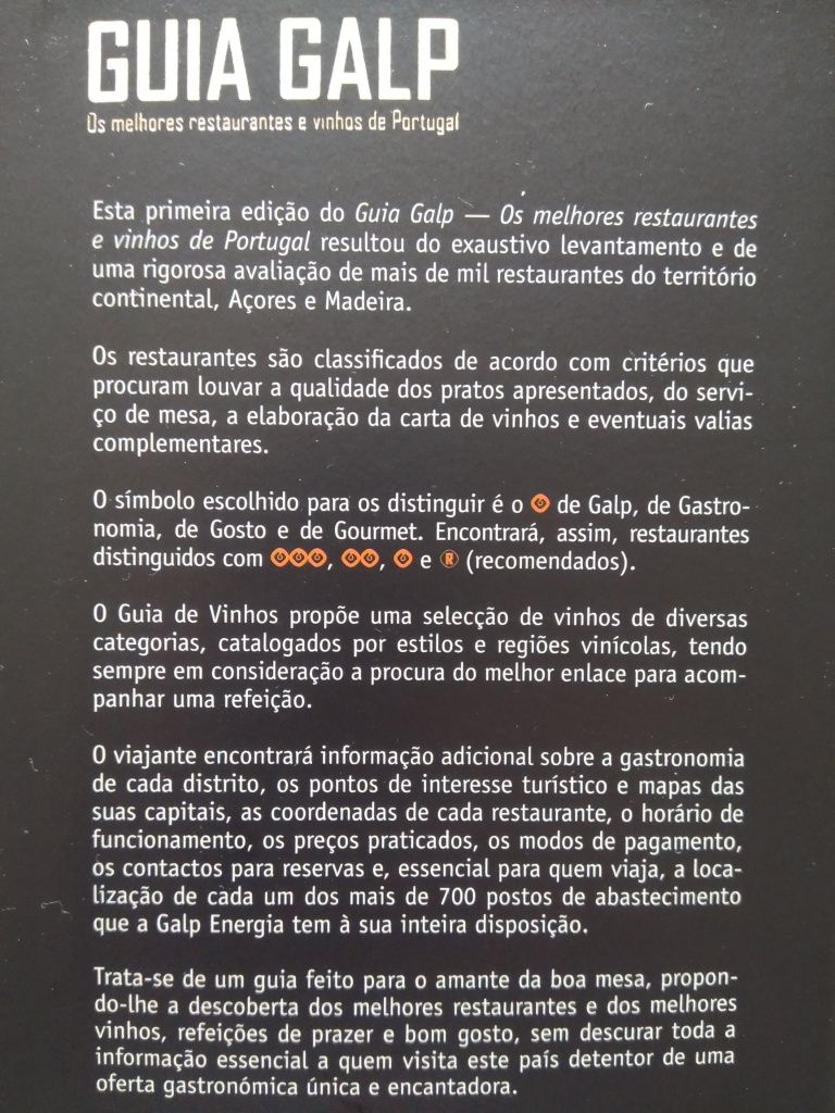 Livros guias - Galp / BP / Porto / Roteiro / Stress / Dores de costas