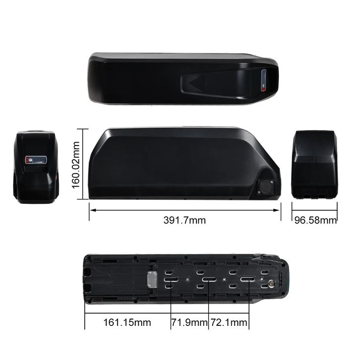 Самий більший корпус ALX 149B на 80 елементів 21700 36v, 48v