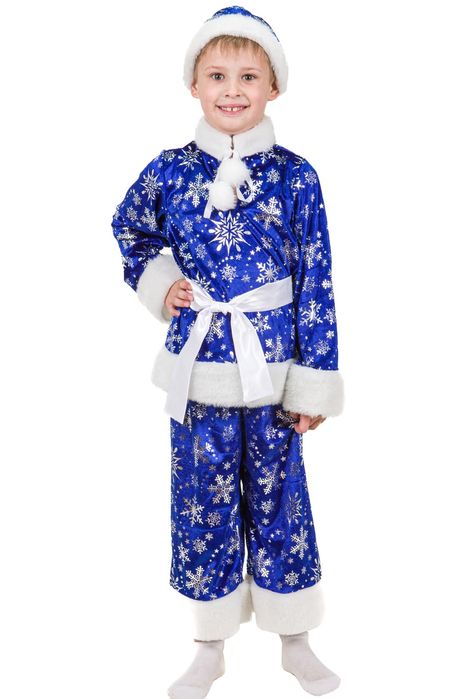 Костюм «МОРОЗКО-НОВОРІЧНИЙ» 4 предмети Синій