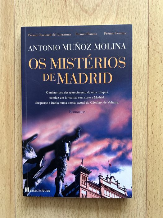 Livro “Os Mistérios de Madrid” de António Muñoz Molina