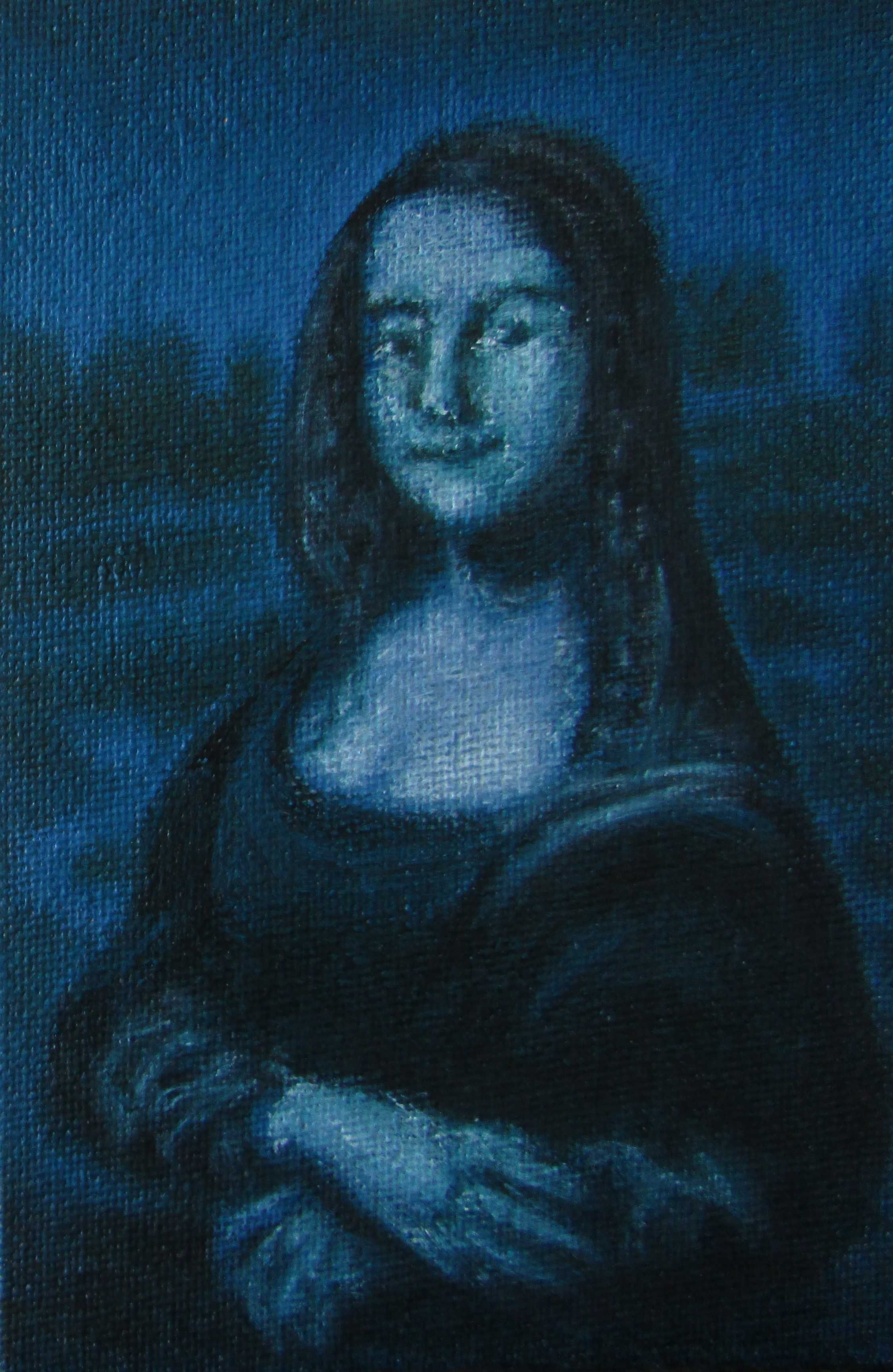 Monia - miniatura olejna