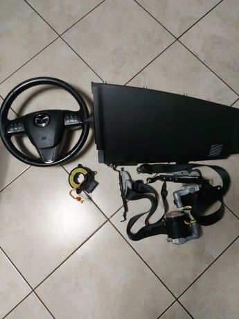 Airbag Mazda cx9 poduszki pasy komplet orginał 06-15