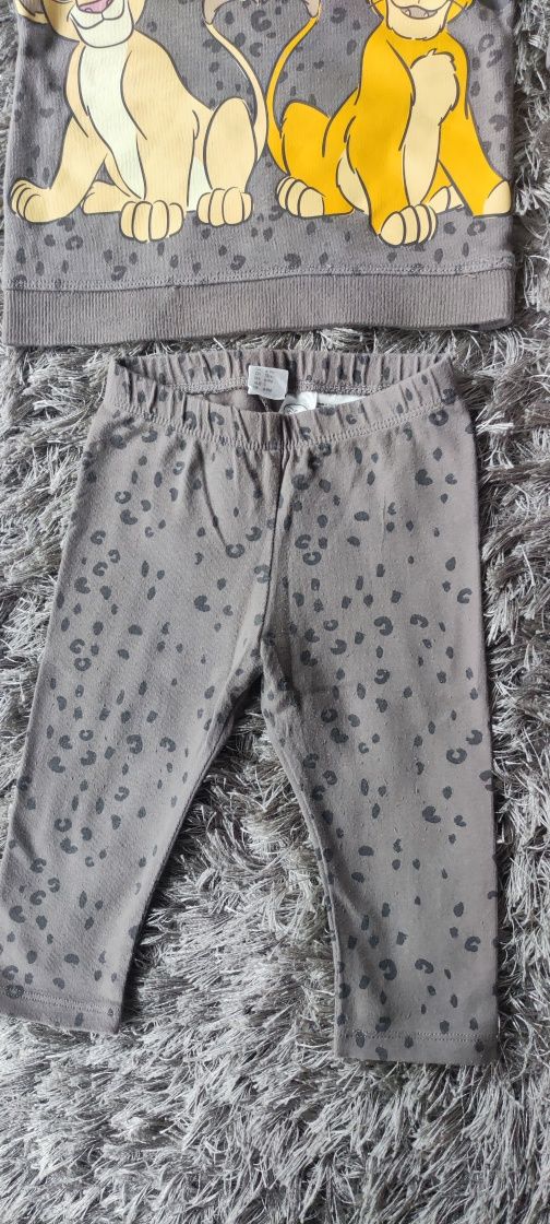 Dres w panterkę Simba i Nala z Króla Lwa Disney H&M 74