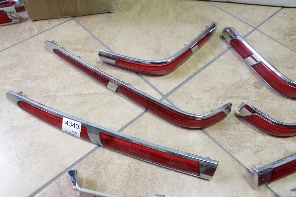 4340 Listwy na kufer komplet Listwa kufra Honda Goldwing GL 1800