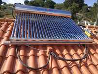 Painel solar sistema termossifão 300L e tubos de vácuo, COM INSTALAÇÃO