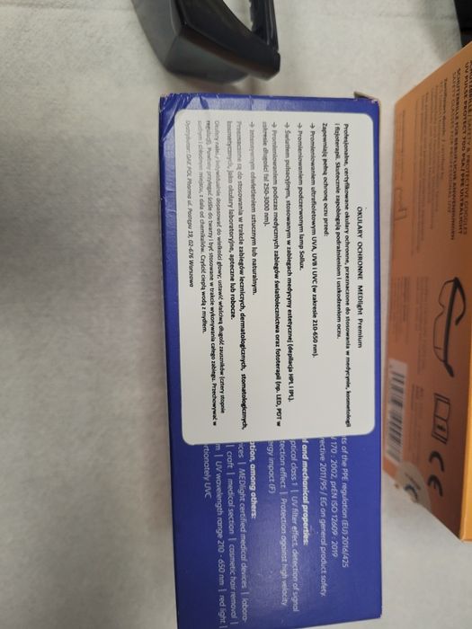 Okulary ochronne UV medlight premium