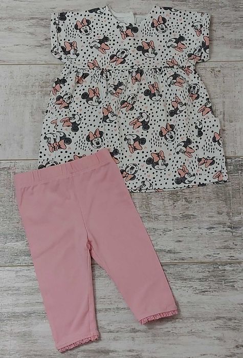 Zestaw Disney baby at George 62-68cm 3-6m Idealny