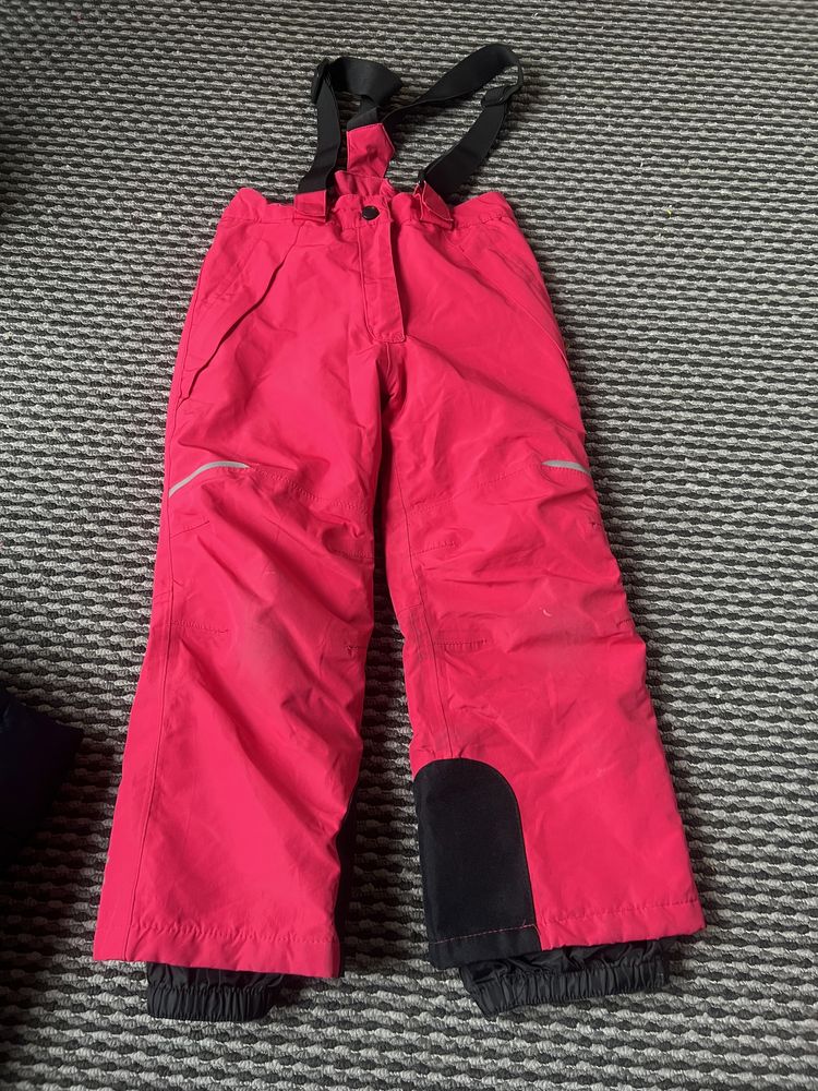 Kurtka parka zimowa H&M 116 plus spodnie zimowe 110/116