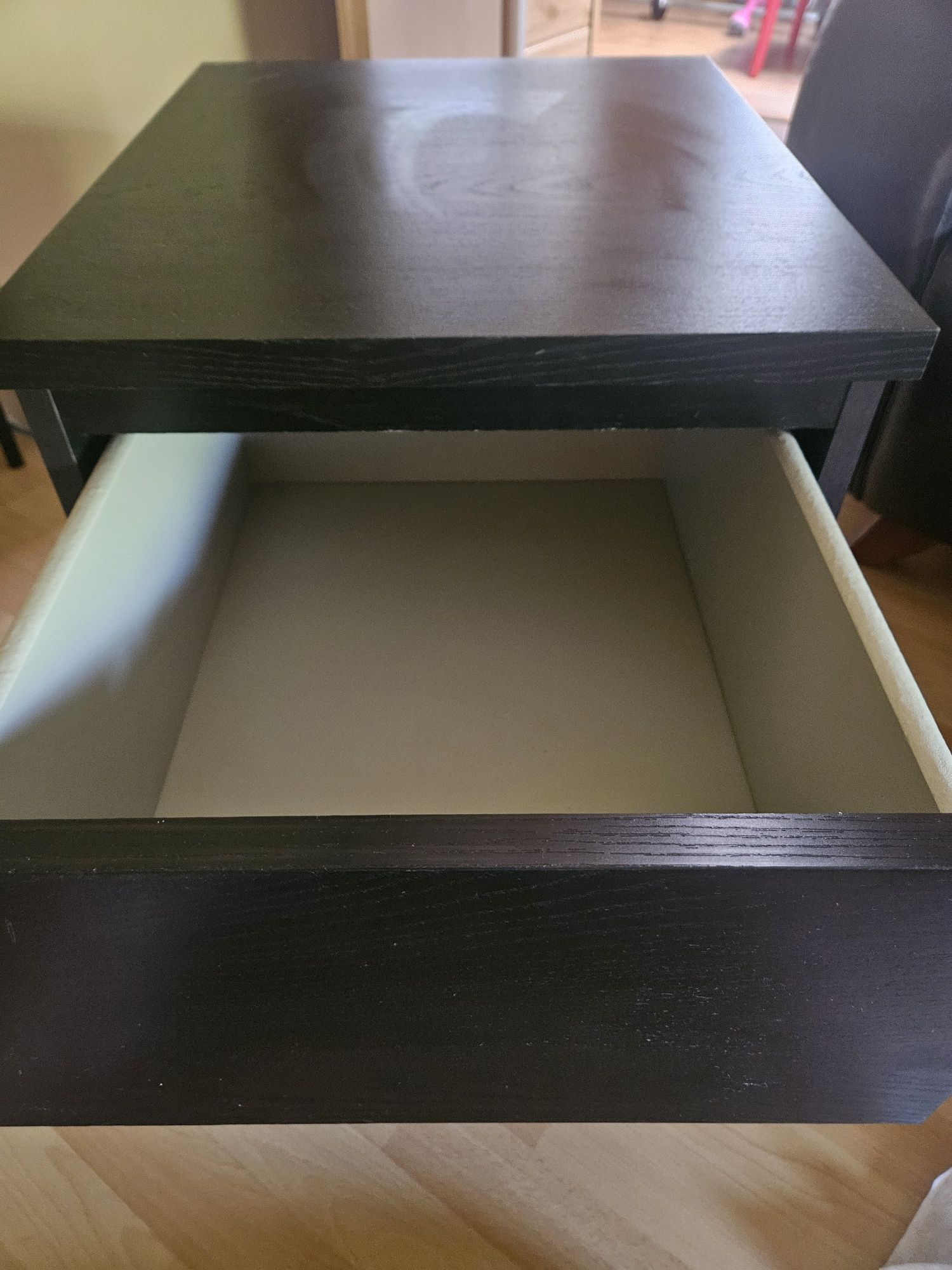 Ikea kullen szafka ciemny brąz