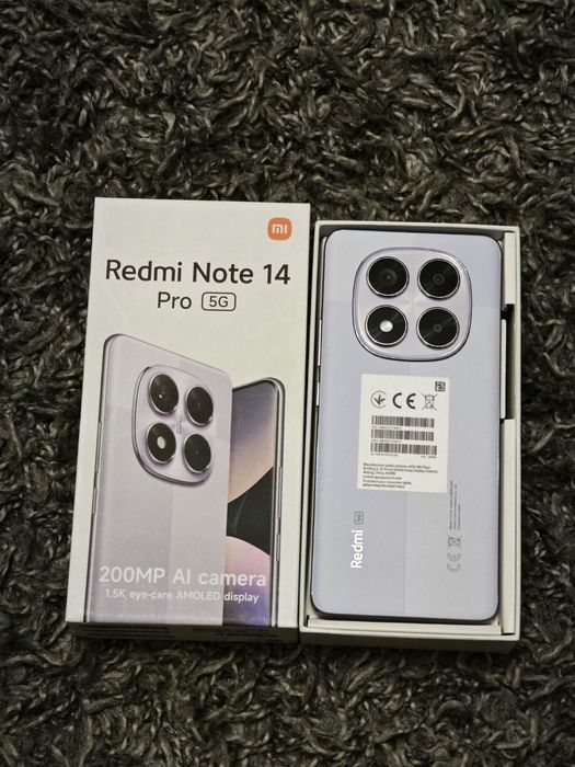 Смартфон Xiaomi Redmi Note 14 Pro 5G 8/256 Gb Новий!
