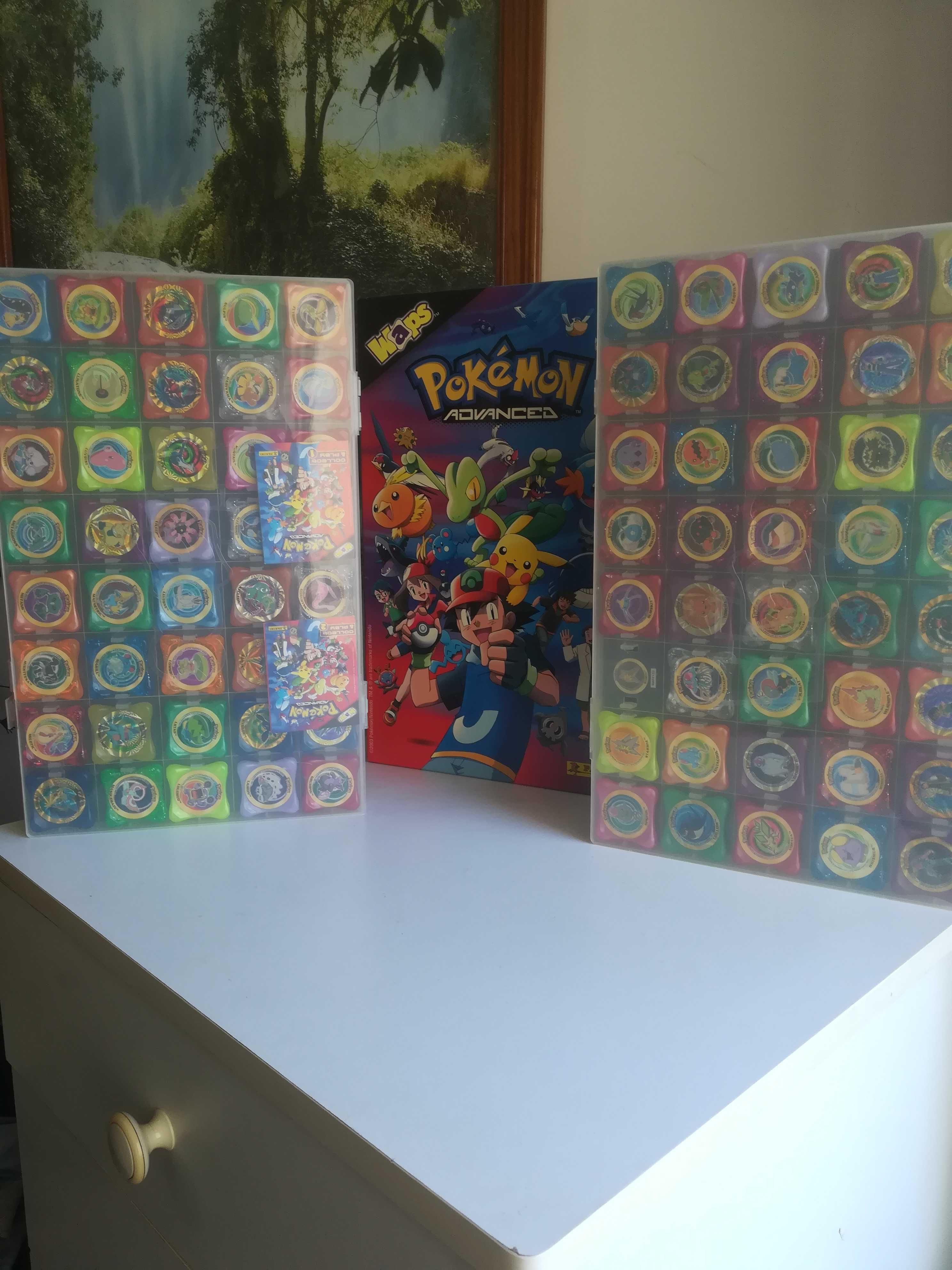 Coleção Waps Pokémon Advanced Panini Completa