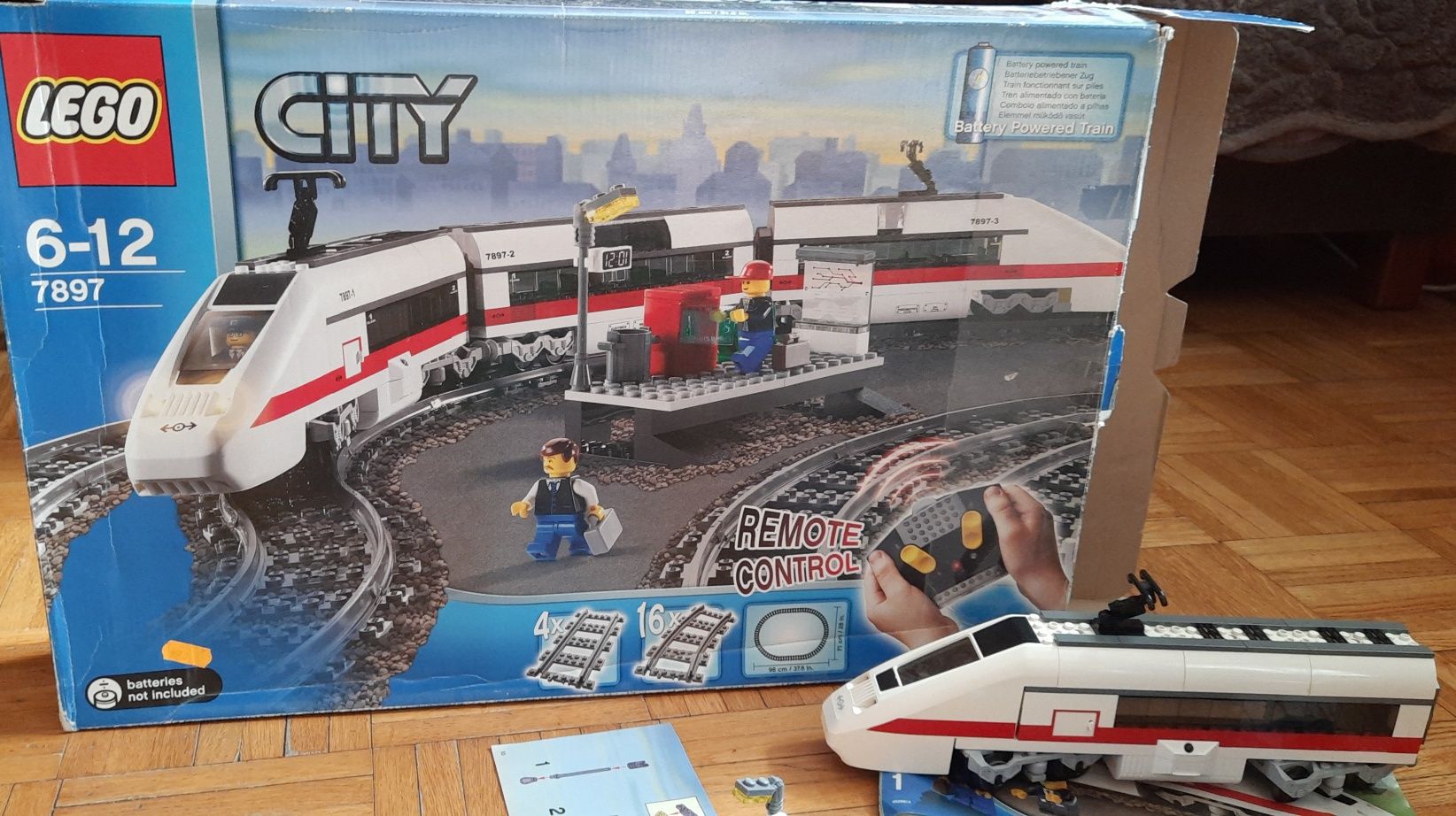 Komplet zestawów Lego City - Pociągi