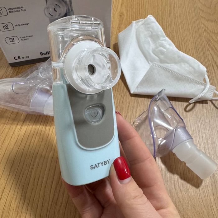 Портативний інгалятор / небулайзер SATYBY (Mesh Nebulizer)